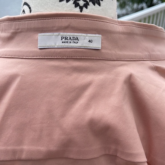 🛍️PRADA Stretch Button Down, 40 Italy - Picture 9 of 12